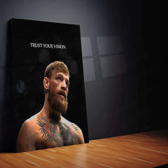 Conor McGregor Quote Metal Poster – Motivational MMA Wall Art | Fighter Mindset Decor 4 - TURTLEWINGS