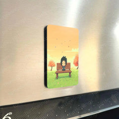 Anime Fridge Magnet Pack – Naruto, Sasuke, Kakashi & Friends (Set of 4)