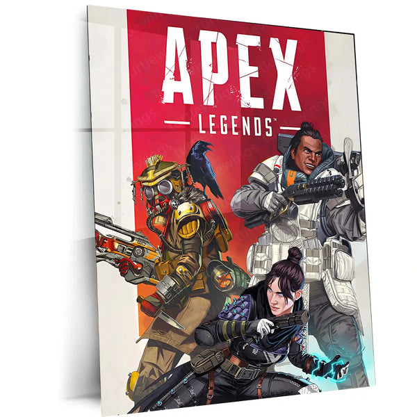 Game Metal Poster | DOOM Slayer – Eternal Battle Art Metal Poster | Demon Hunter Gaming Wall Frame