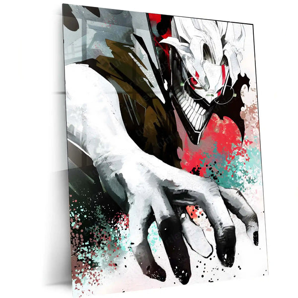 Anime Metal Poster | DanDaDan – Momo Ayase & Okarun Metal Poster | Supernatural Anime Wall Frame 010