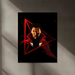 Doctor Strange Neon LED Metal Poster â Mystic Arts Marvel Wall Art - TURTLEWINGS
