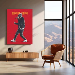 Eminem Metal Poster – Rap Legend Wall Art 3 - TURTLEWINGS