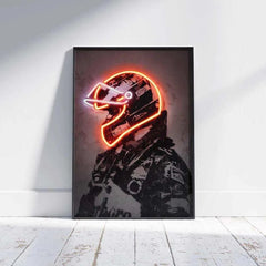 Set of 3 F1 Racing Cars Driver Neon LED Metal Frames â For the Ultimate Motorsport Enthusiast - TURTLEWINGS