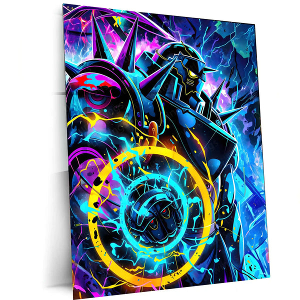 Anime Metal Poster | Fullmetal Alchemist – Alphonse Elric Metal Poster | Anime Armor Wall Frame