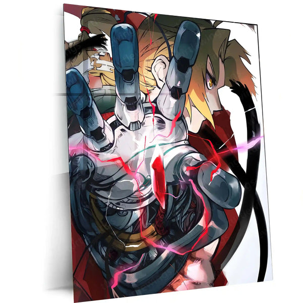 Anime Metal Poster | Fullmetal Alchemist – Alphonse Elric Metal Poster | Anime Armor Wall Frame 07