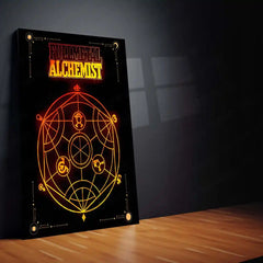 Anime Metal Poster | Fullmetal Alchemist – Alphonse Elric Metal Poster | Anime Armor Wall Frame 011