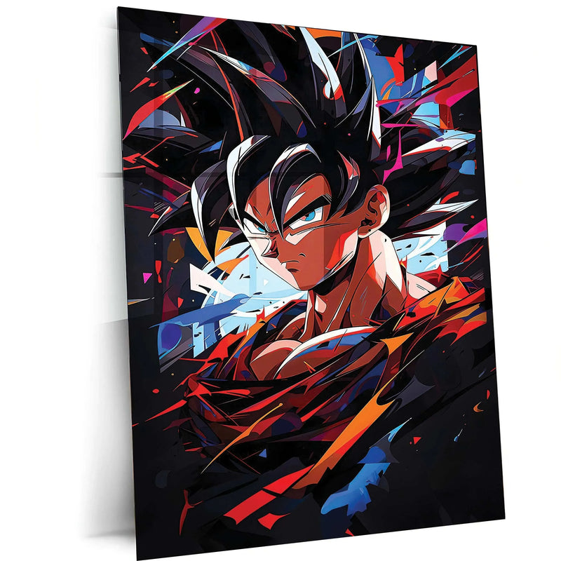 Goku DBZ Metal Poster - TURTLEWINGS