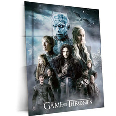 Game Metal Poster | Game of Thrones – Night King’s Reign Metal Poster | Fantasy Series Wall Frame