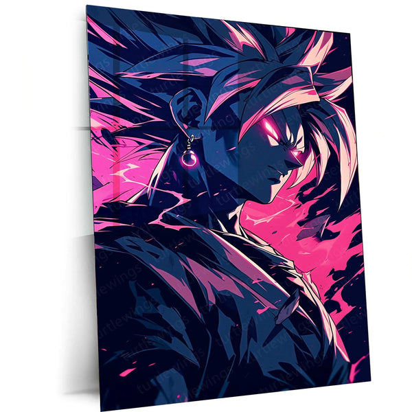 Black Goku – Dragon Ball Super Metal Poster 1 - TURTLEWINGS