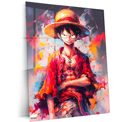 Luffy One Piece Metal Poster - TURTLEWINGS