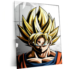 Goku Metal Poster DBZ - TURTLEWINGS