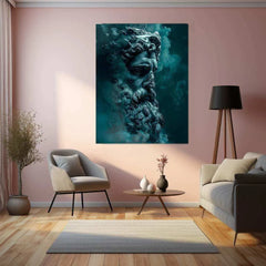 Greek Statue Metal Poster - TURTLEWINGS