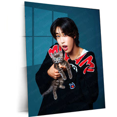 Han Jisung Metal Poster – Stray Kids Rap & Vocal Genius Wall Art for STAYs - TURTLEWINGS