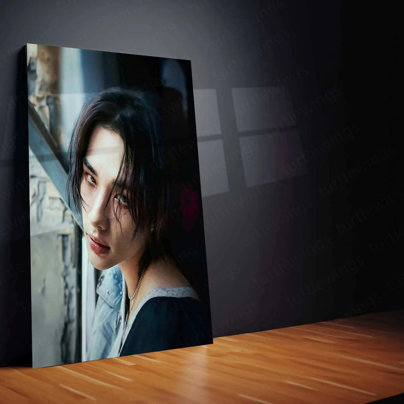 Hyunjin Metal Poster – Stray Kids Visual & Dance Icon Wall Art for STAYs - TURTLEWINGS