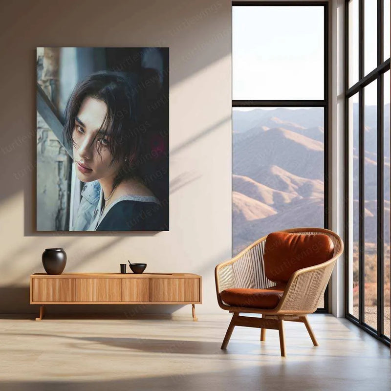 Hyunjin Metal Poster – Stray Kids Visual & Dance Icon Wall Art for STAYs - TURTLEWINGS