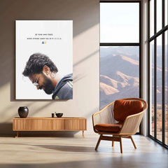 Hardik Pandya Metal Poster – Cricket Legend Wall Art - TURTLEWINGS