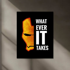 Iron Man Neon LED Metal Poster â Iconic Marvel Superhero Wall Art - TURTLEWINGS