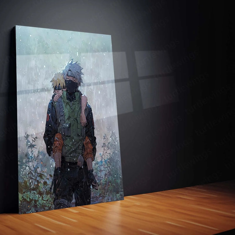 Anime Metal Poster | Kakashi Hatake – Naruto Metal Poster 01 - TURTLEWINGS