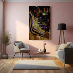 Kobe Bryant Quote Metal Poster – Mamba Mentality Motivational Wall Art | Basketball Inspiration - TURTLEWINGS