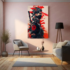 Kakashi Hatake Metal Poster – Premium Naruto Wall Art - TURTLEWINGS