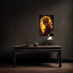 Kawaii Naruto Metal Poster | Cute Anime Wall Art | Adorable Ninja Aesthetic 4 - TURTLEWINGS