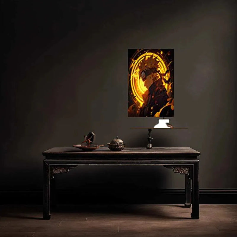 Kawaii Naruto Metal Poster | Cute Anime Wall Art | Adorable Ninja Aesthetic 4 - TURTLEWINGS