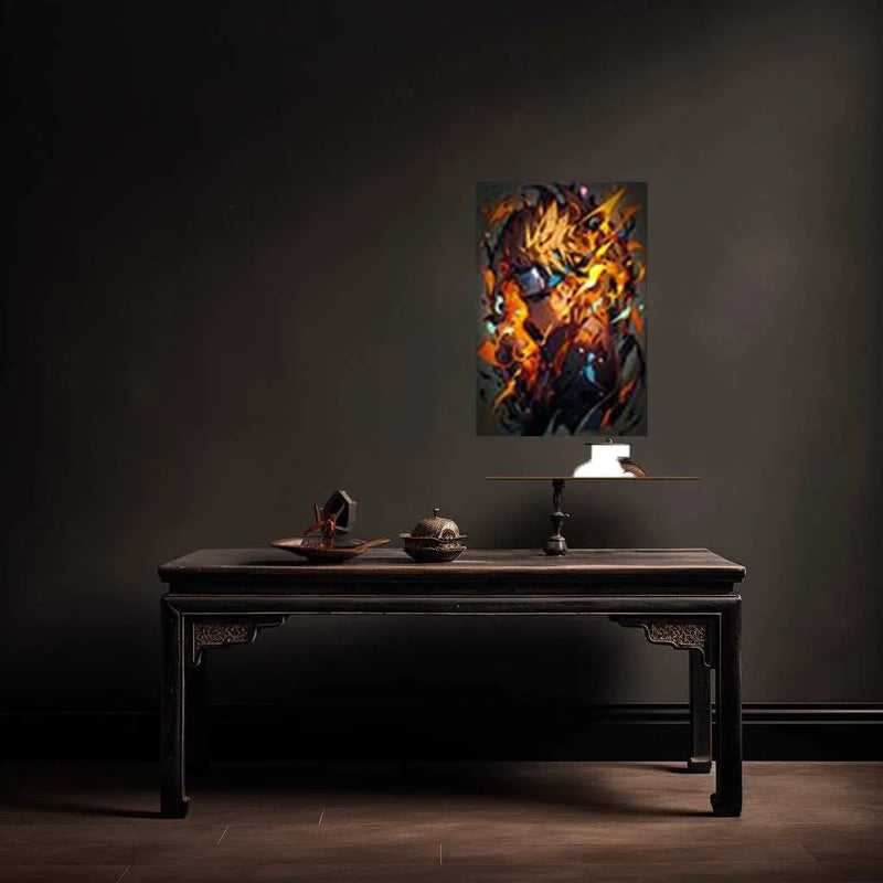 Kawaii Naruto Metal Poster | Cute Anime Wall Art | Adorable Ninja Aesthetic 5 - TURTLEWINGS