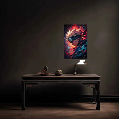 Kawaii Naruto Metal Poster | Cute Anime Wall Art | Adorable Ninja Aesthetic 6 - TURTLEWINGS