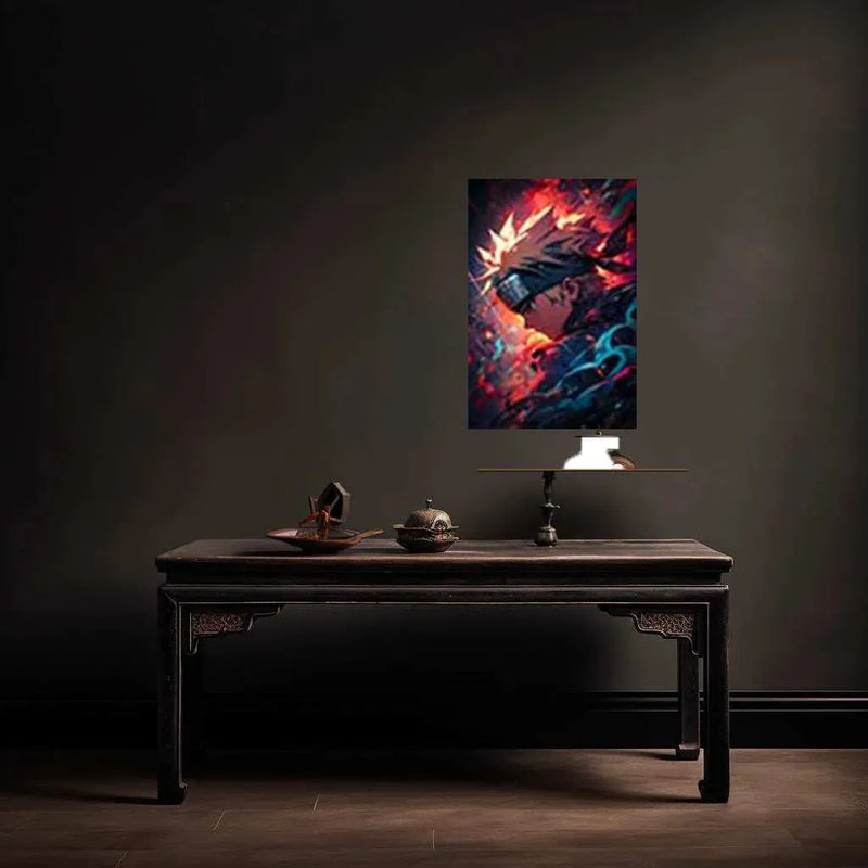 Kawaii Naruto Metal Poster | Cute Anime Wall Art | Adorable Ninja Aesthetic 6 - TURTLEWINGS