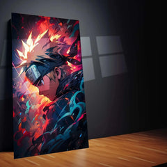 Kawaii Naruto Metal Poster | Cute Anime Wall Art | Adorable Ninja Aesthetic 6 - TURTLEWINGS