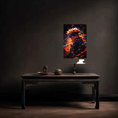 Kawaii Naruto Metal Poster | Cute Anime Wall Art | Adorable Ninja Aesthetic 8 - TURTLEWINGS