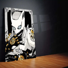 Anime metal poster | Killer Queen – Deadly Precision Metal Poster | JoJo’s Bizarre Adventure Wall Frame