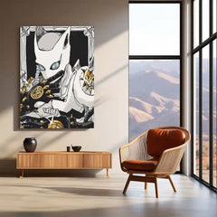 Anime metal poster | Killer Queen – Deadly Precision Metal Poster | JoJo’s Bizarre Adventure Wall Frame