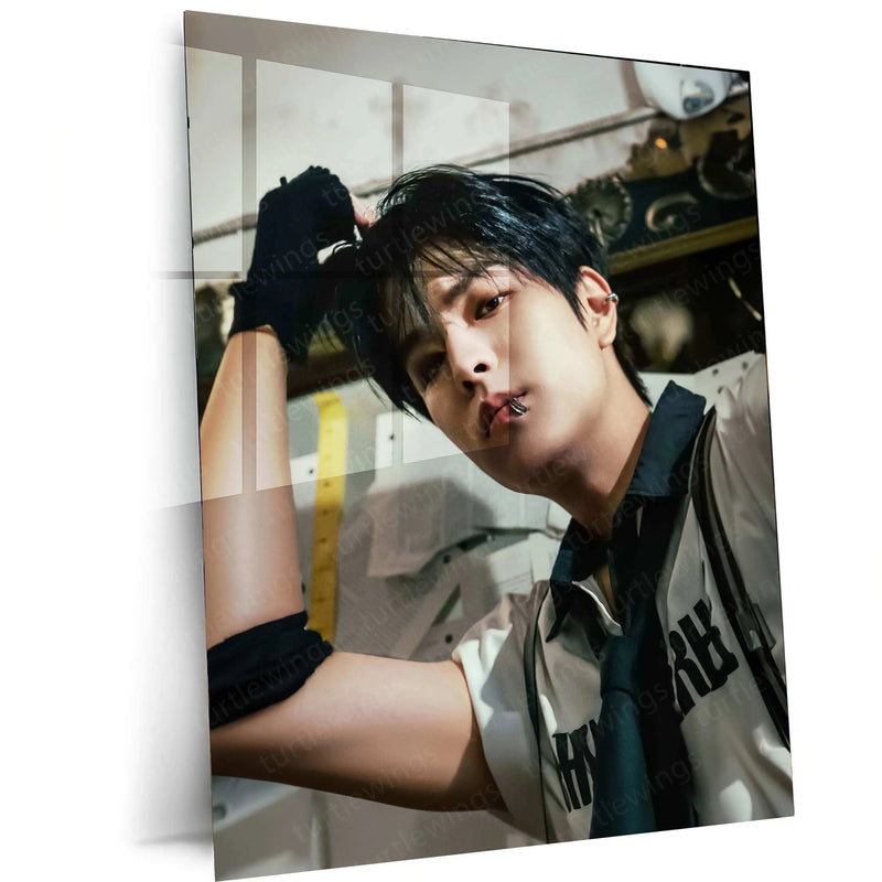 Kim Seungmin Metal Poster – Stray Kids Vocal King Wall Art for STAYs - TURTLEWINGS