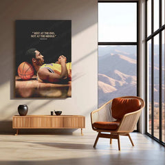 Kobe Bryant Metal Poster – Mamba Mentality Wall Art - TURTLEWINGS