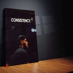 LeBron James Quote Metal Poster – Motivational Basketball Wall Art | - TURTLEWINGS