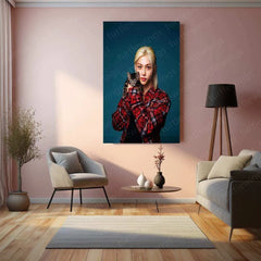 Lee Felix Metal Poster – Stray Kids Deep Voice & Dance Icon Wall Art for STAYs - TURTLEWINGS