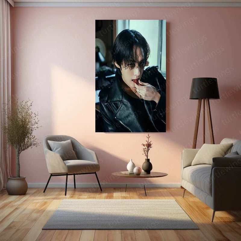 Lee Know Metal Poster – Stray Kids Dance King & Charismatic Performer Wall Art for STAYs 2 - TURTLEWINGS