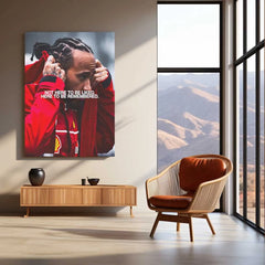 Lewis Hamilton Metal Poster | F1 Racing Legend Wall Art | Speed x Legacy Decor 01 - TURTLEWINGS