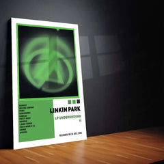 Linkin Park Metal Poster Collection – 11 Iconic Albums | Premium Music Wall Art | Buy Single, Set of 8, or Complete Set of 11