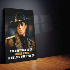 Michael Jackson Metal Poster | Iconic Music Legend Wall Art | King of Pop Decor - TURTLEWINGS