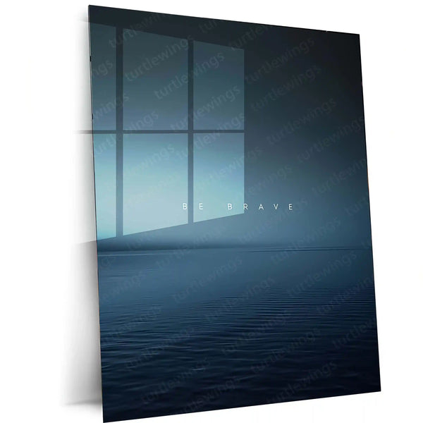 MOTIVATION Metal Frame | Bold Motivational Wall Art - TURTLEWINGS