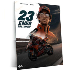 MotoGP Poster Metal Frame â Celebrate the Thrill of Racing - TURTLEWINGS