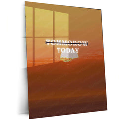 Motivational Quote Metal Poster – Inspire & Elevate Your Space - TURTLEWINGS