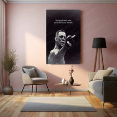 Nate Diaz Quote Metal Poster – Motivational UFC Fighter Wall Art | Fight & Hustle Mindset Decor - TURTLEWINGS