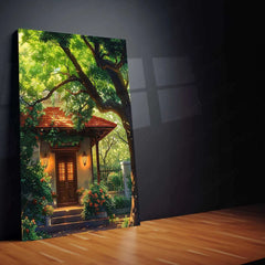 Nature Art Metal Poster – Serene Landscape & Aesthetic Wall Decor 2 - TURTLEWINGS