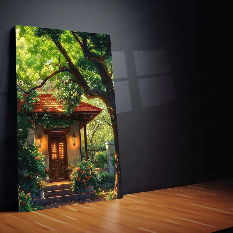 Nature Art Metal Poster – Serene Landscape & Aesthetic Wall Decor 2 - TURTLEWINGS