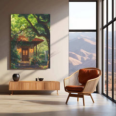 Nature Art Metal Poster – Serene Landscape & Aesthetic Wall Decor 2 - TURTLEWINGS