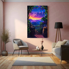 Nature Art Metal Poster – Serene Landscape & Aesthetic Wall Decor 6 - TURTLEWINGS