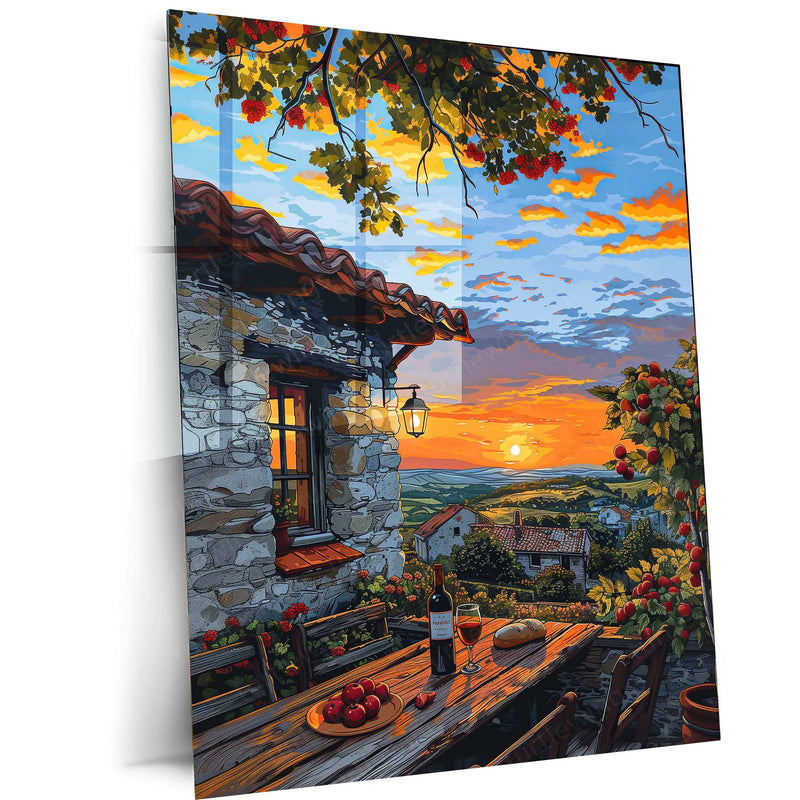 Nature Art Metal Poster – Serene Landscape & Aesthetic Wall Decor 7 - TURTLEWINGS